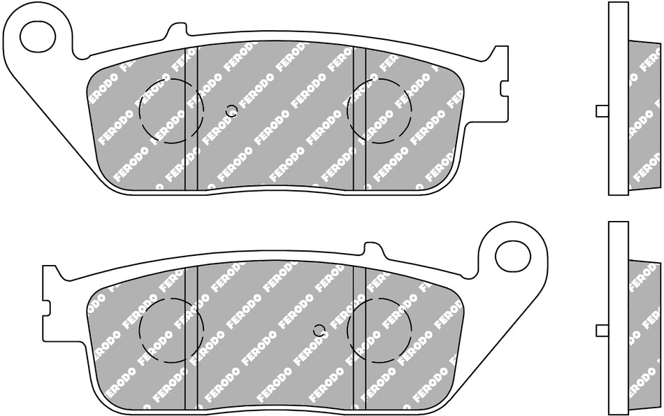 Plaquette Ferodo Semi-Métal Eco-Friction