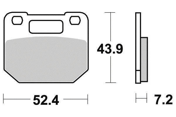 Ferodo Semi-Metal Platinum Pad