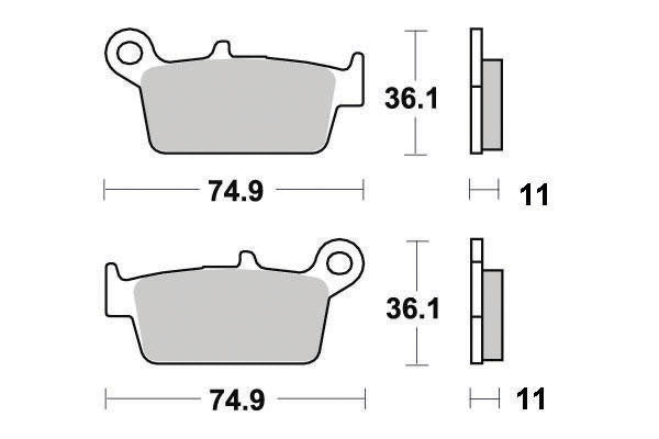 Ferodo Semi-Metal Eco-Friction Pad