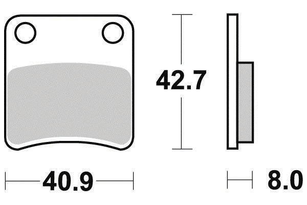 Ferodo Semi-Metal Eco-Friction Pad