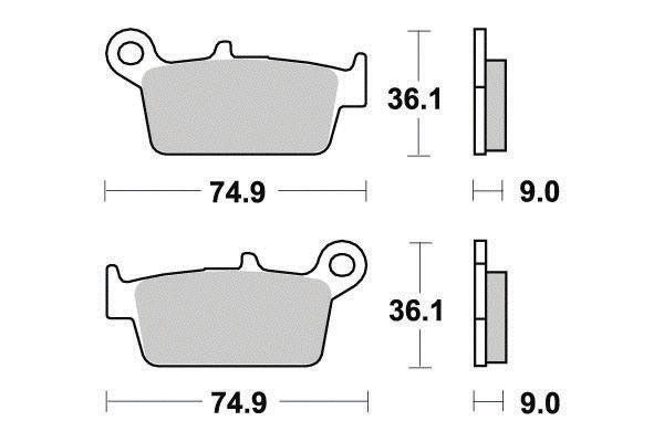 Ferodo Semi-Metal Eco-Friction Pad