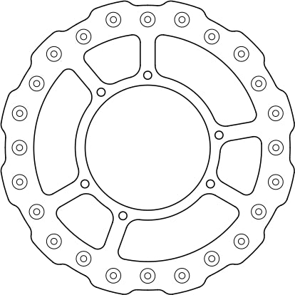 Honda Brake Disc Ø240x117x101.3 NbTrou6xØ6.5