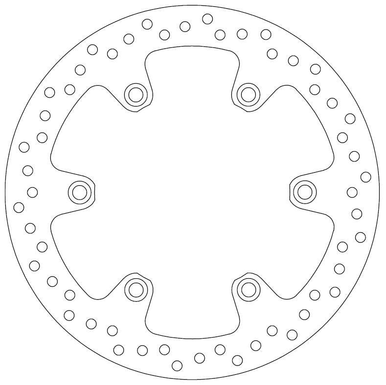 Disque de Frein Honda Ø276x166x144 NbTrou6xØ10.5