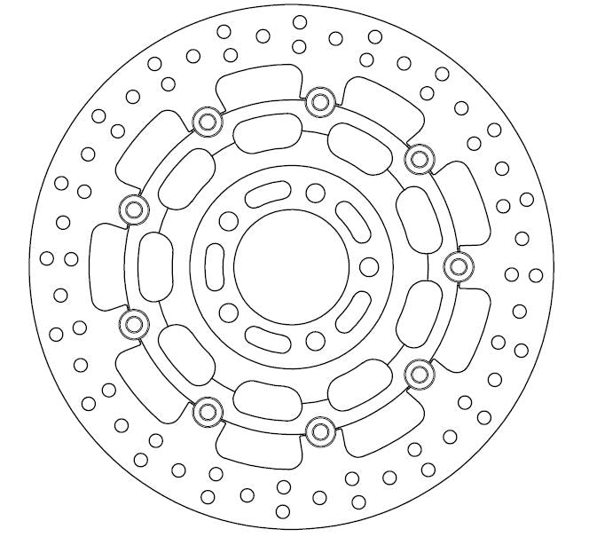 Suzuki Brake Disc Ø290x86x64 NbTrou5xØ10.5