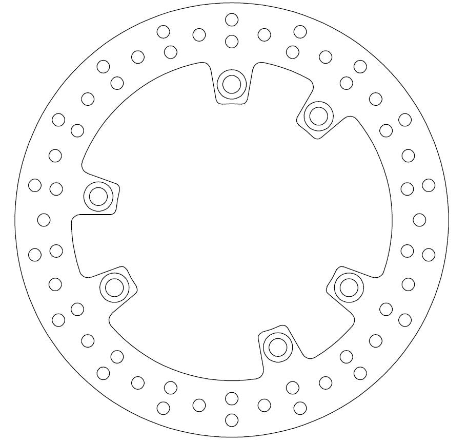 Disque de Frein Suzuki Ø250x156x134 NbTrou6xØ10.5