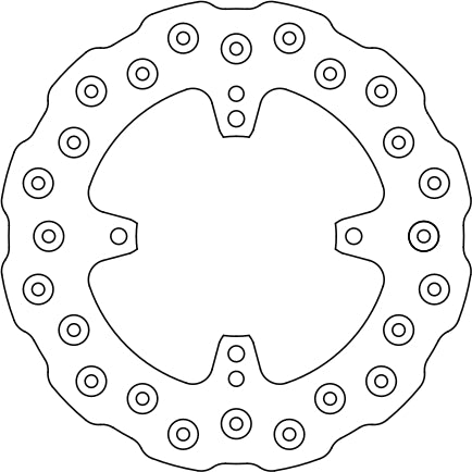 Honda Brake Disc Ø190x94x80.2 NbTrou4xØ6.3