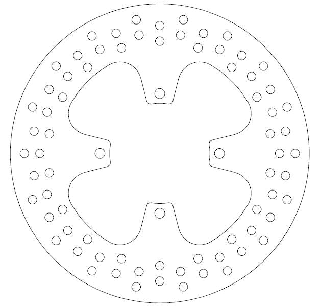 Disque de Frein Suzuki Ø250x100x84 NbTrou4xØ8.5