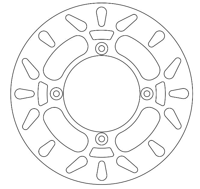 Disque de Frein Suzuki Ø200x100x84.5 NbTrou4xØ6.5