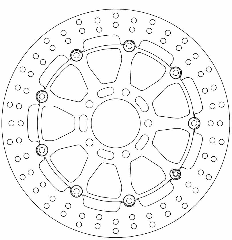 Suzuki Brake Disc Ø290x91x69 NbTrou5xØ10.5