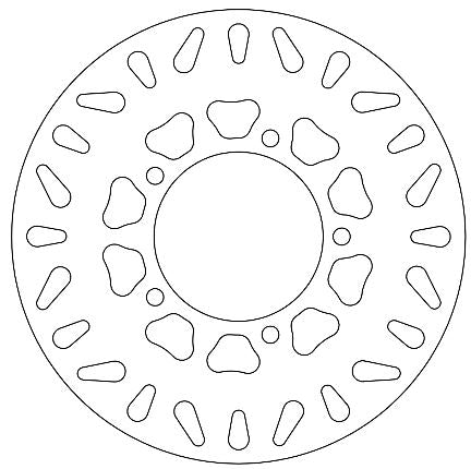 Disque de Frein Cygnus X Ø220x82x4 NbTrou5xØ8.3