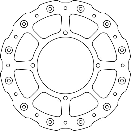 KTM Brake Disc Ø220x110x95 NbTrou4xØ6.2