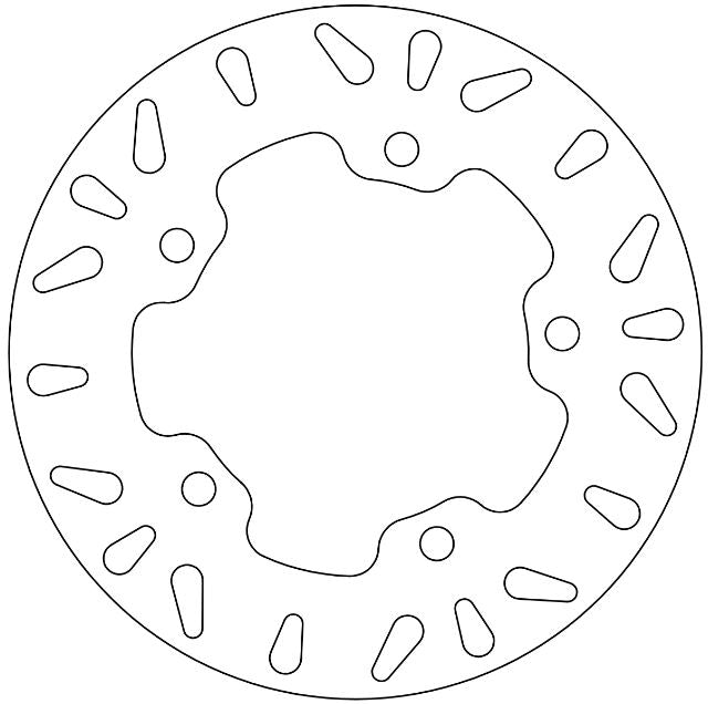 Disque de Frein Sym Ø220x132x110 NbTrou5xØ10.7