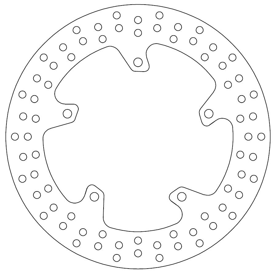 Yamaha Brake Disc Ø267x150x132 NbTrou5xØ9