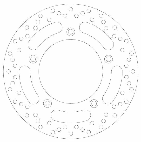 Disque de Frein T-MAX 530 Ø282x165x132 NbTrou5xØ10.75