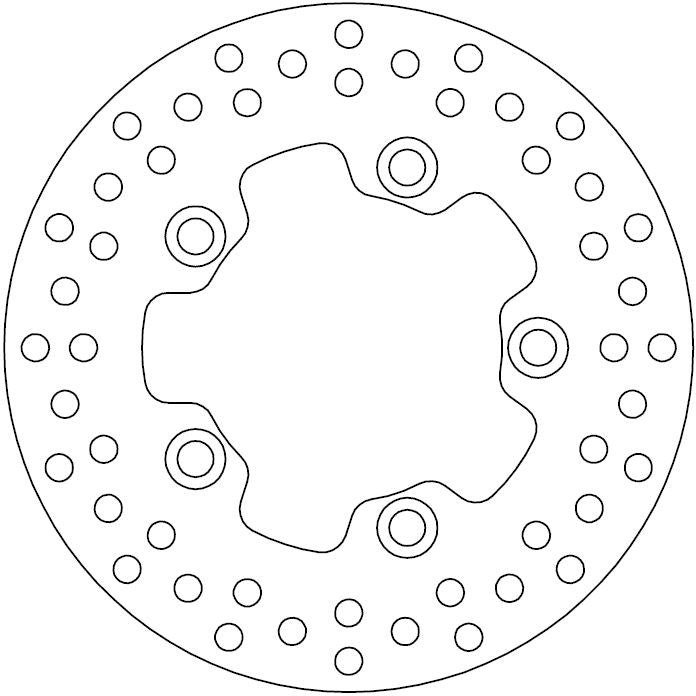 Kymco Brake Disc Ø200x110x89.5 NbTrou5xØ10.5