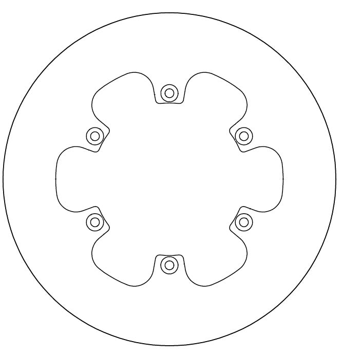 Beta Remschijf Ø240x125x110 NbHole6xØ6,5