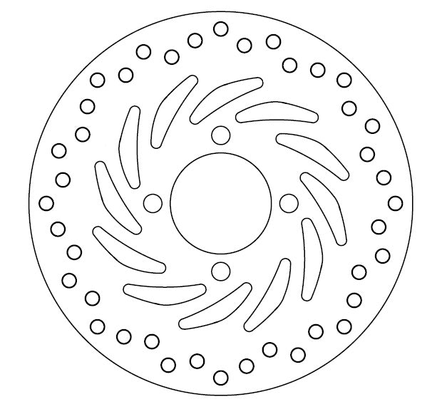 Disque de Frein Honda Ø220x78x58 NbTrou4xØ10.5