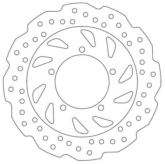 Yamaha Brake Disc Ø245x85x4 NbTrou5xØ8.4