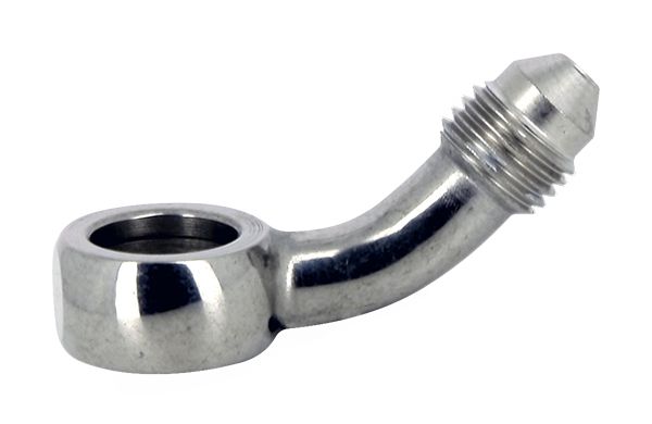 Banjo Inox 45° Pour Durite Pré Sertie