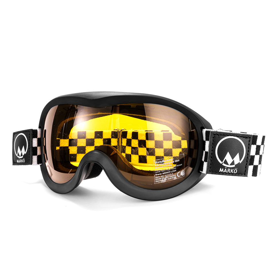 B8 CHECKER Motorcycle Goggles