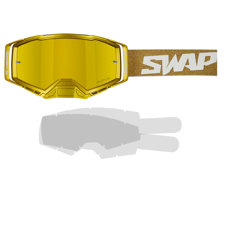 SWAPS AURUS afscheurmasker GOUD GOUD