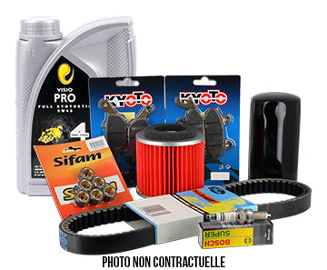 Revisie X EVO 125 Kit + 5W40 2L olie