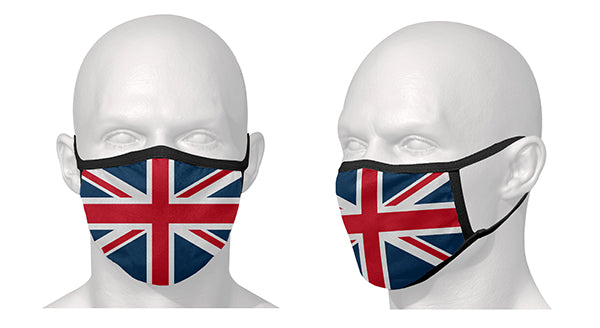 Masque de protection motif drapeau Anglais