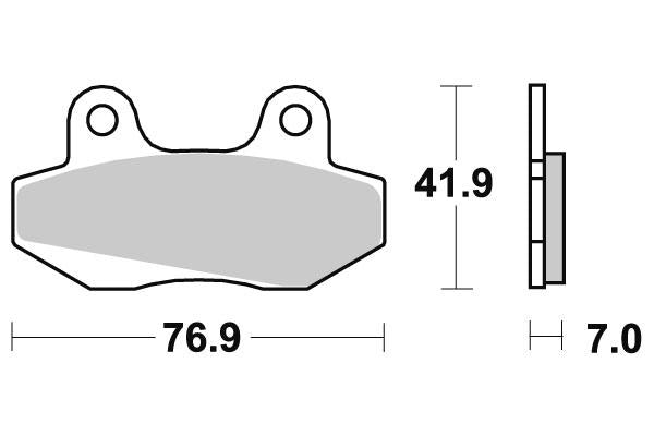 Plaquette PERFTEC R90 Semi-mét