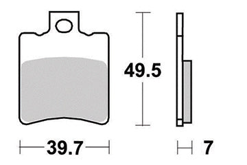 Plaquette PERFTEC R90 Semi-mét