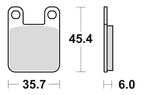 Plaquette PERFTEC Métal Fritté