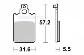 Plaquette PERFTEC R90 Semi-mét