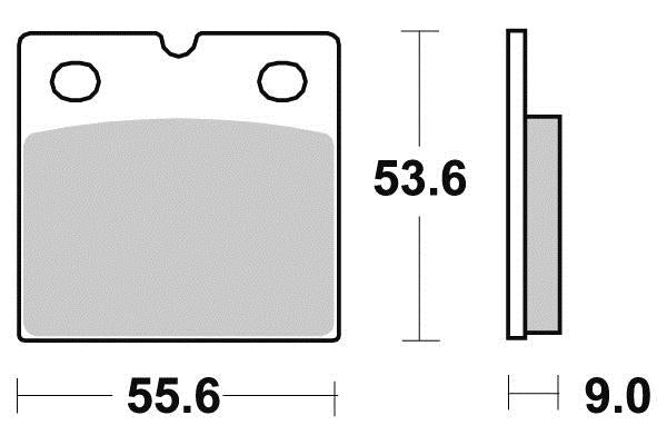 Plaquette PERFTEC Métal Fritté