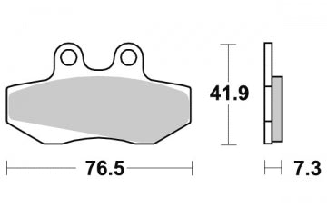 Plaquette PERFTEC R90 Semi-mét