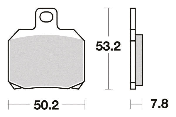 Plaquette PERFTEC R90 Semi-mét