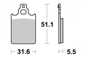 Plaquette PERFTEC R90 Semi-mét