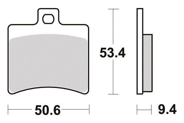 Plaquette PERFTEC R90 Semi-mét