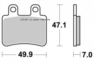 Plaquette PERFTEC R90 Semi-mét