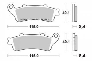 Sifam gesinterde metalen plaat