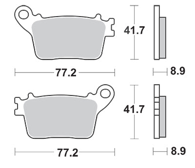 Plaquette PERFTEC Métal Fritté