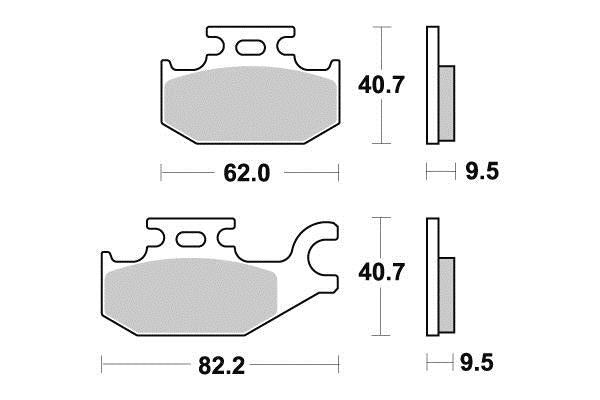 Sifam gesinterde metalen plaat