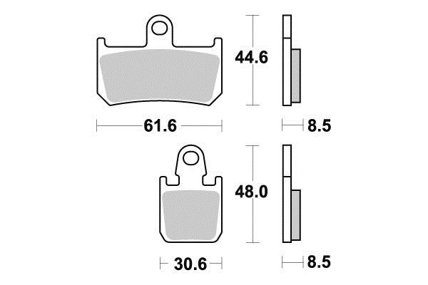 Sifam gesinterde metalen plaat