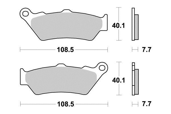 Plaquette PERFTECMétal Fritté