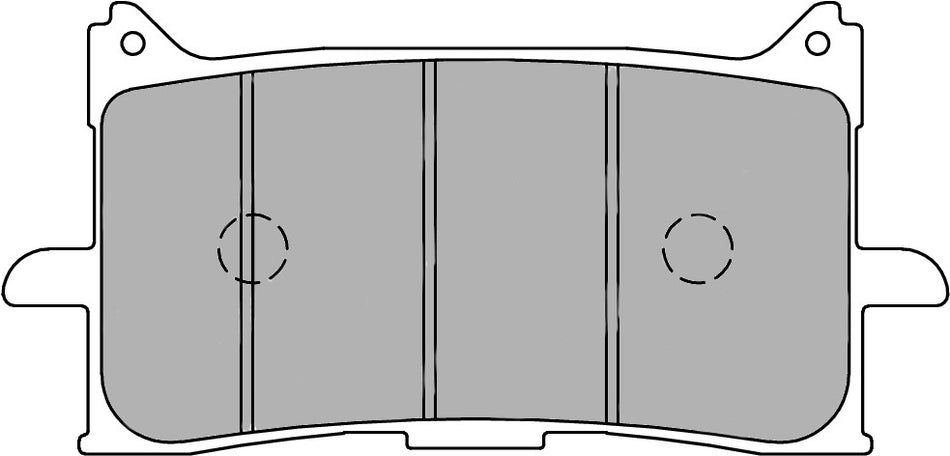 PERFTEC R90 Semi-Metallic Plate