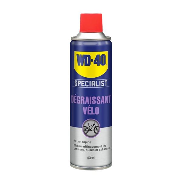 WD-40 BIKE Ontvetter 500ml Wordt per stuk verkocht