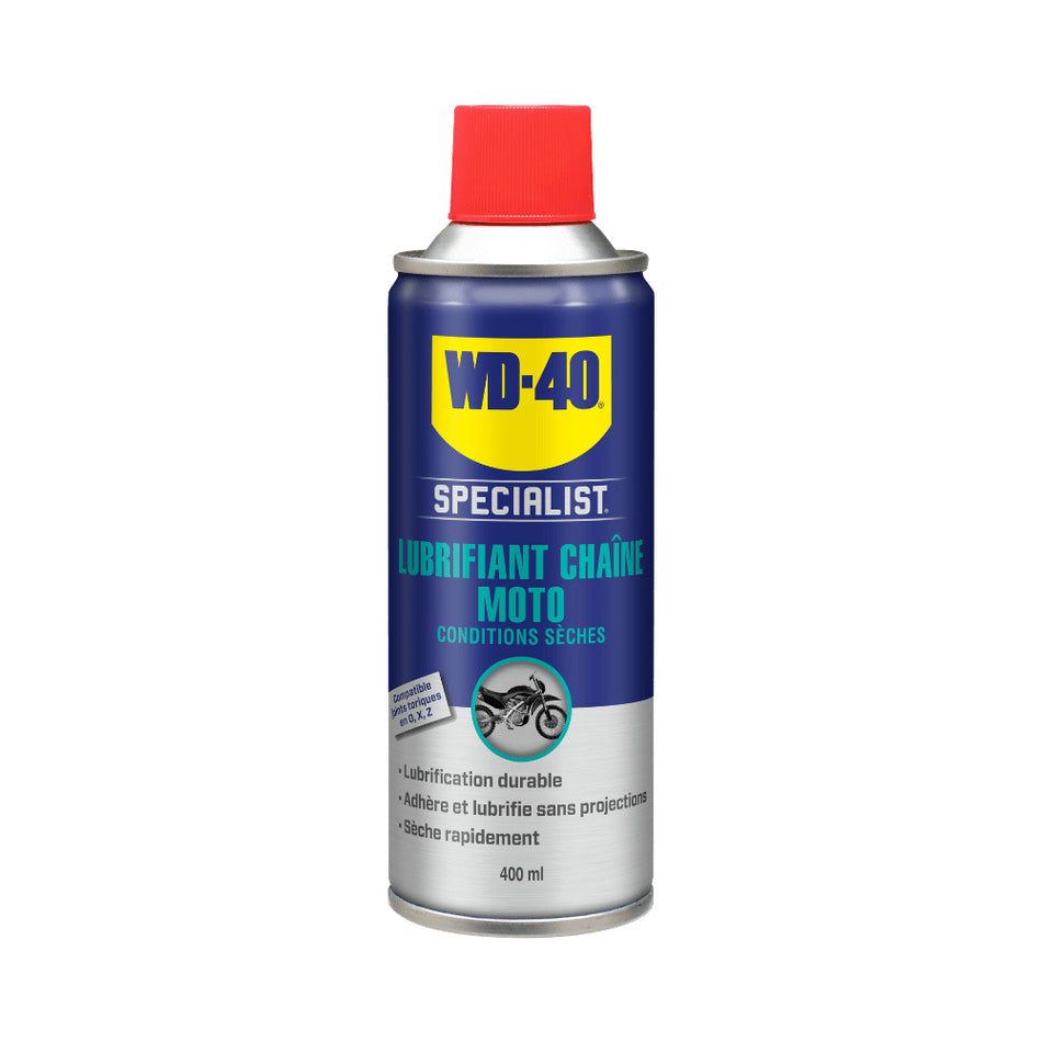 WD-40 Smeermiddel. Ketting van 400 ml. Per stuk verkocht