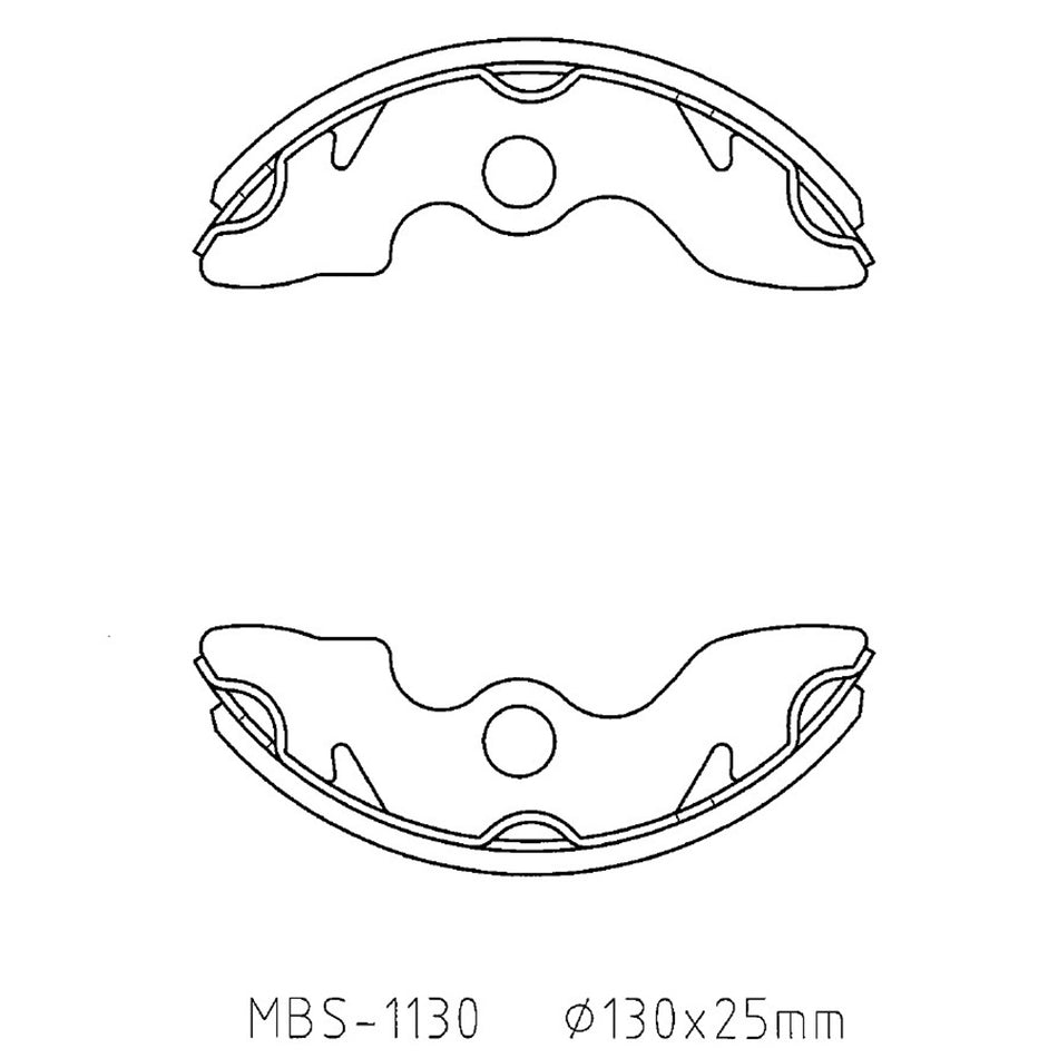 Machoire de frein PERFTEC Sinter Grip Road